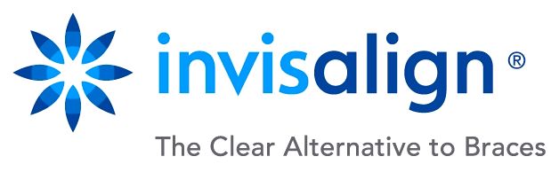 Invisalign logo - The clear alternative to braces
