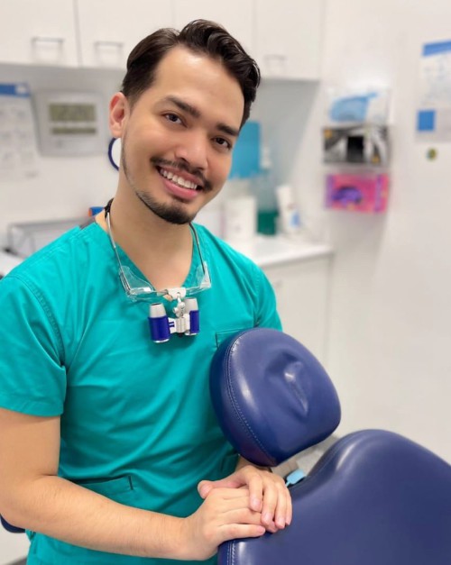 Louis, our oral health therapist