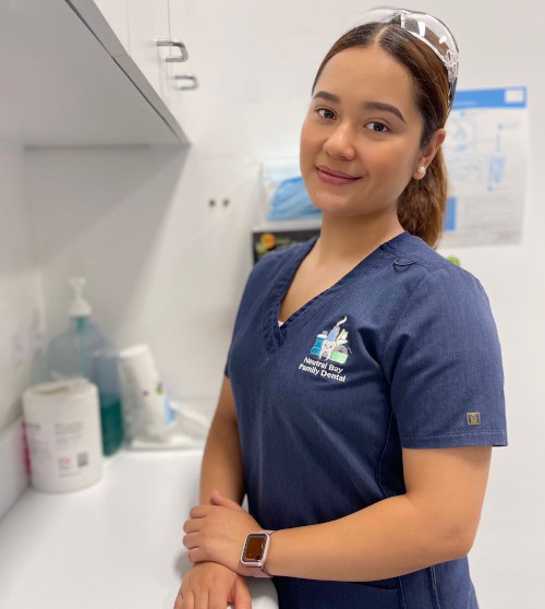 Nishma, our dental assistant